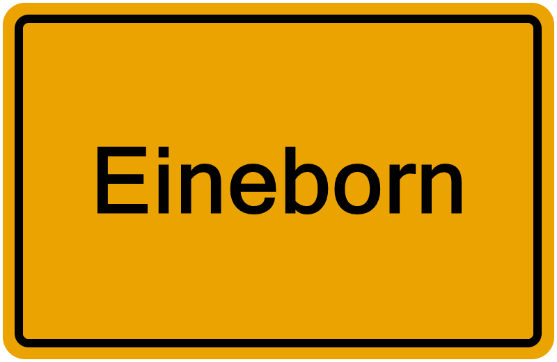 Handelsregisterauszug Eineborn