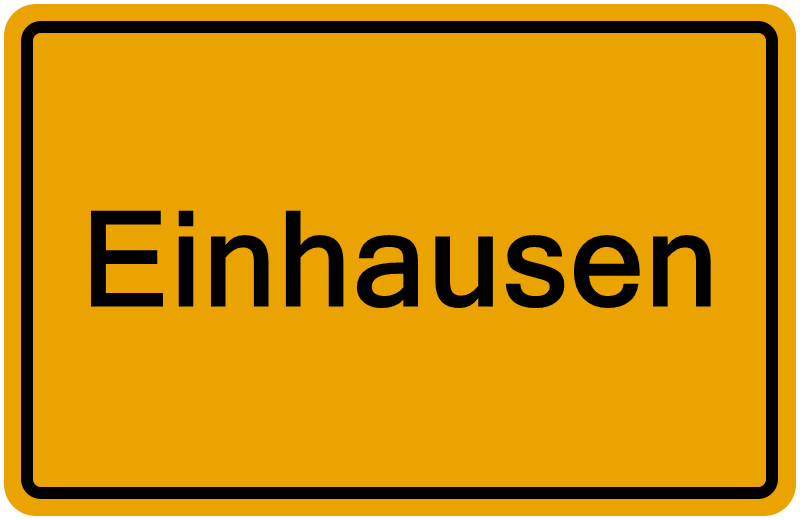 Handelsregisterauszug Einhausen