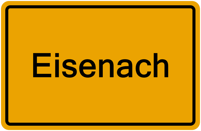 Handelsregisterauszug Eisenach