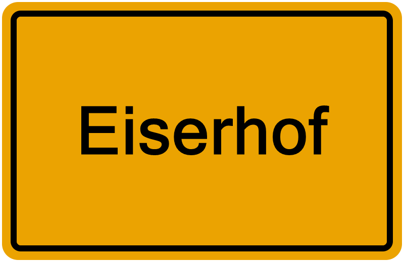 Handelsregisterauszug Eiserhof