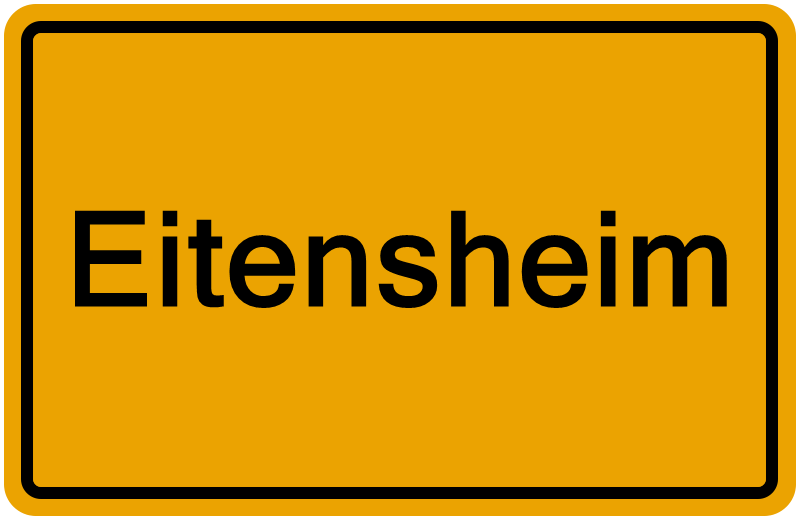 Handelsregisterauszug Eitensheim