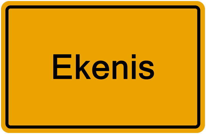 Handelsregisterauszug Ekenis