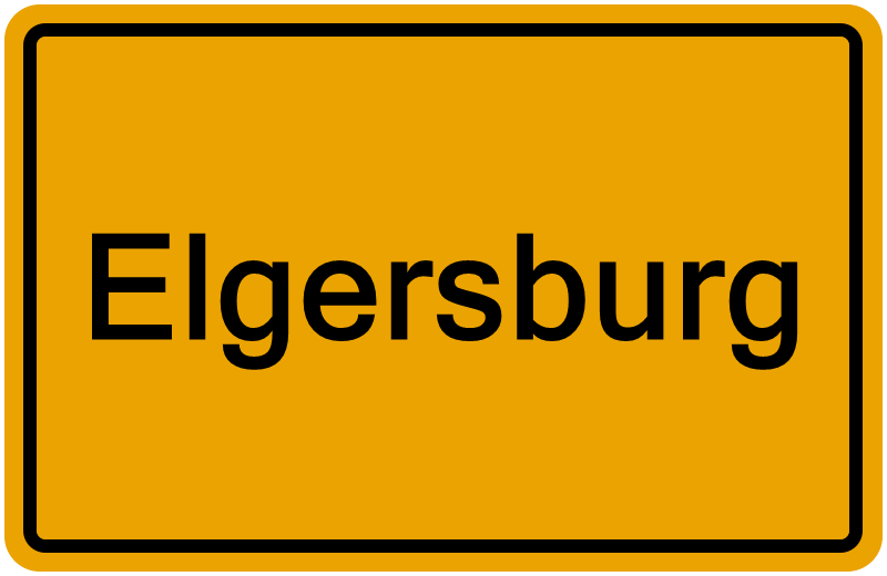 Handelsregisterauszug Elgersburg