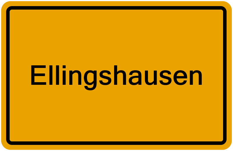 Handelsregisterauszug Ellingshausen