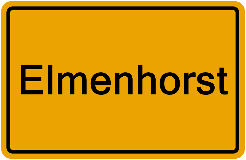 Handelsregisterauszug Elmenhorst