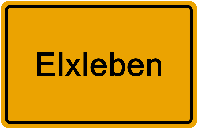 Handelsregisterauszug Elxleben