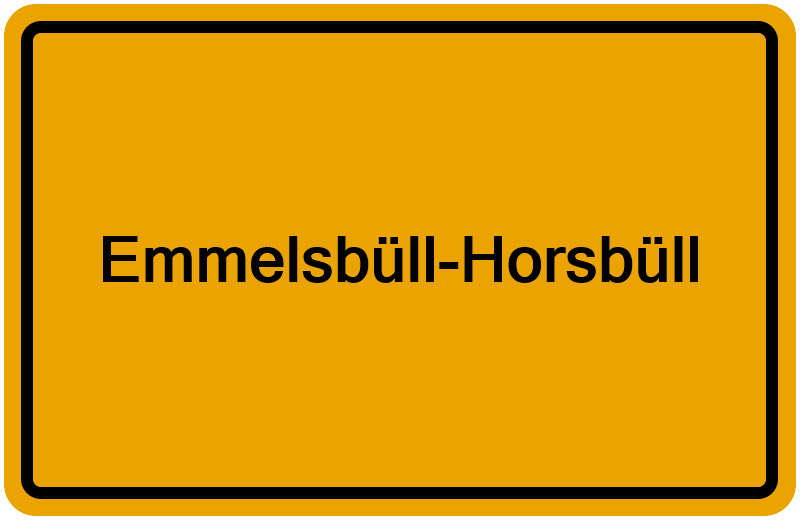 Handelsregisterauszug Emmelsbüll-Horsbüll