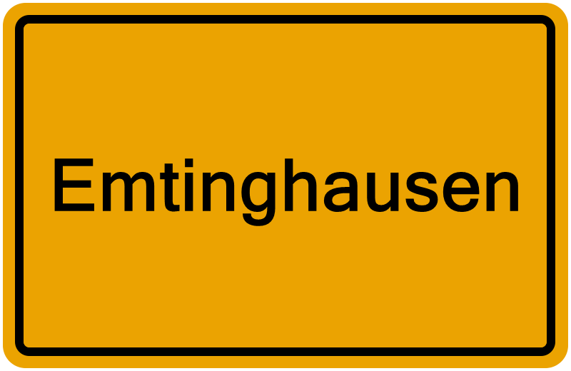 Handelsregisterauszug Emtinghausen