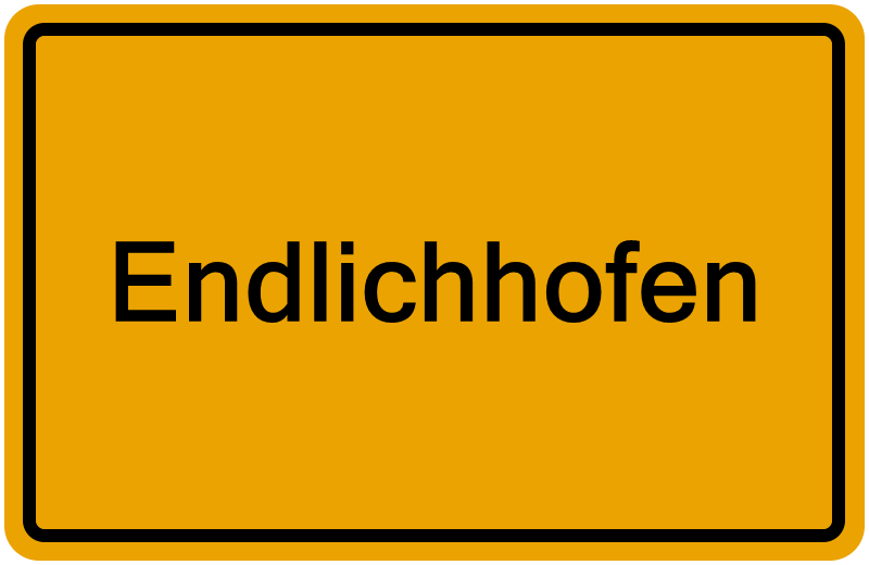 Handelsregisterauszug Endlichhofen