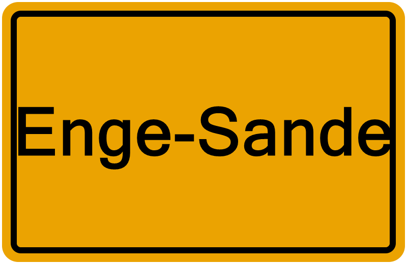 Handelsregisterauszug Enge-Sande