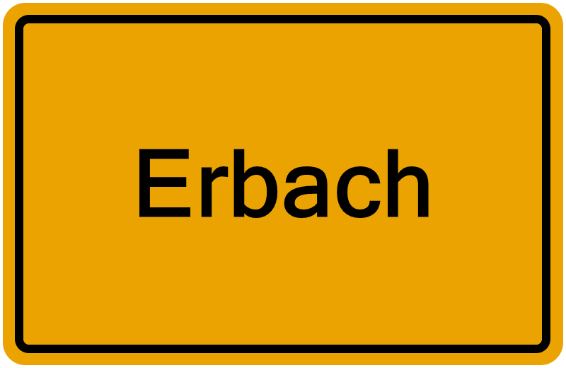 Handelsregisterauszug Erbach