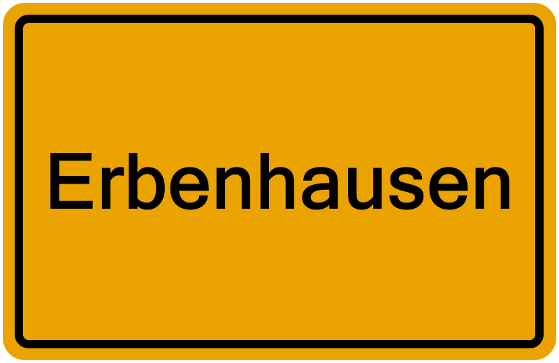 Handelsregisterauszug Erbenhausen
