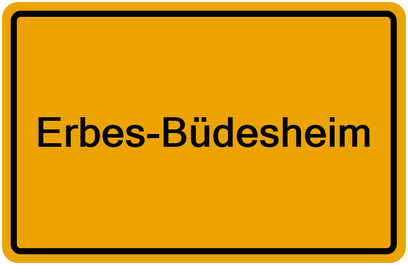 Handelsregisterauszug Erbes-Büdesheim