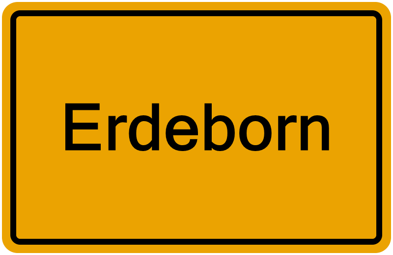 Handelsregisterauszug Erdeborn