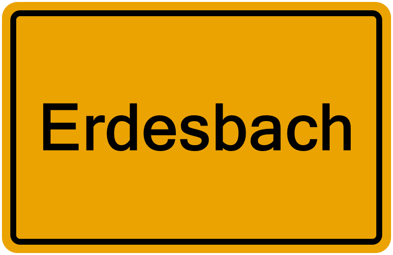 Handelsregisterauszug Erdesbach