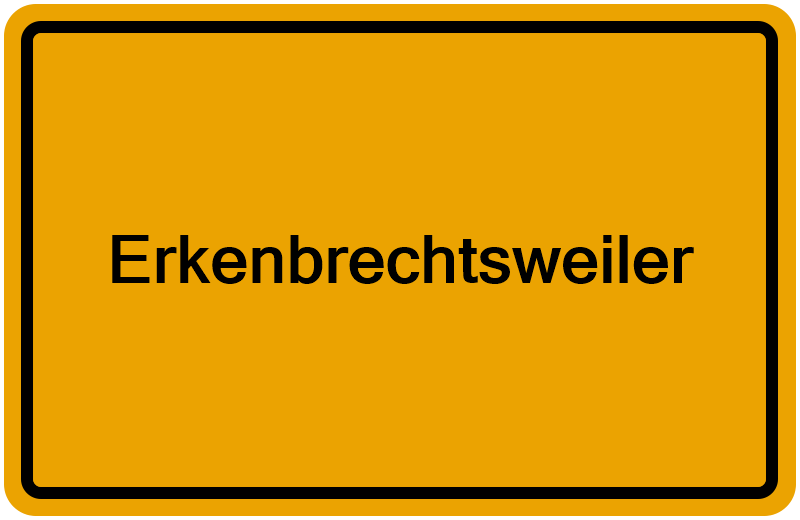Handelsregisterauszug Erkenbrechtsweiler