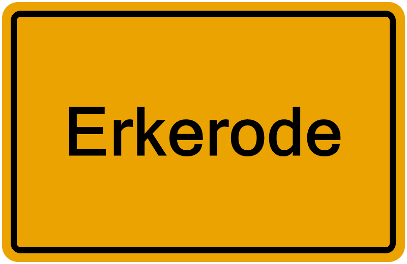 Handelsregisterauszug Erkerode