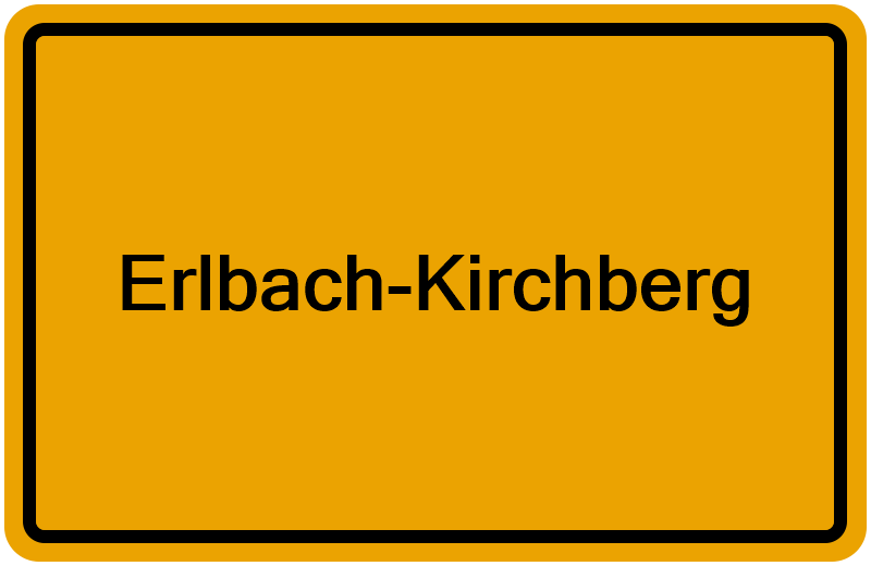 Handelsregisterauszug Erlbach-Kirchberg