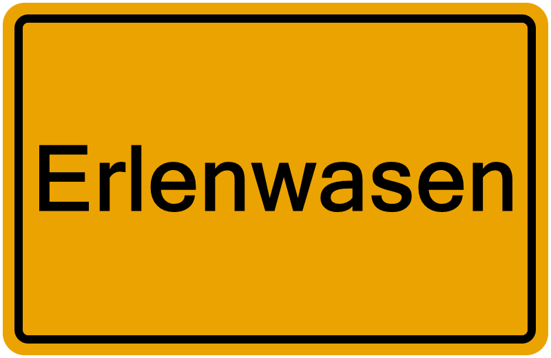 Handelsregisterauszug Erlenwasen
