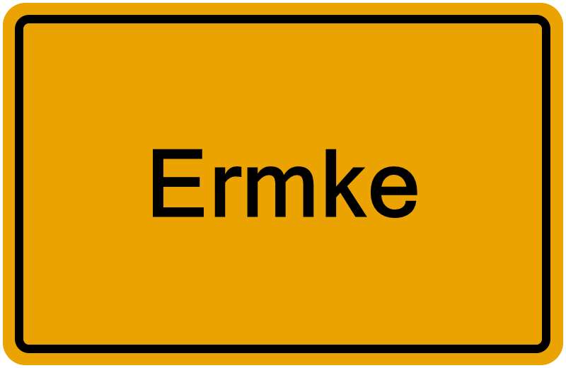 Handelsregisterauszug Ermke