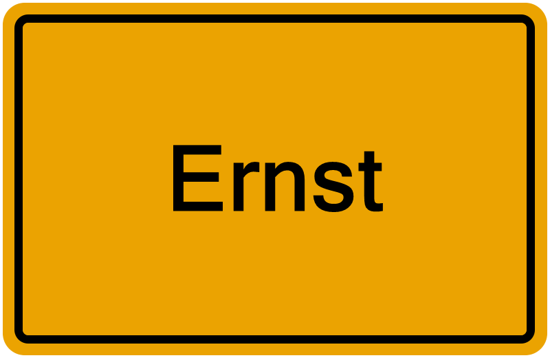 Handelsregisterauszug Ernst