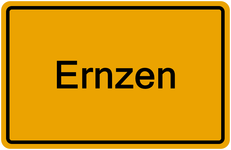 Handelsregisterauszug Ernzen