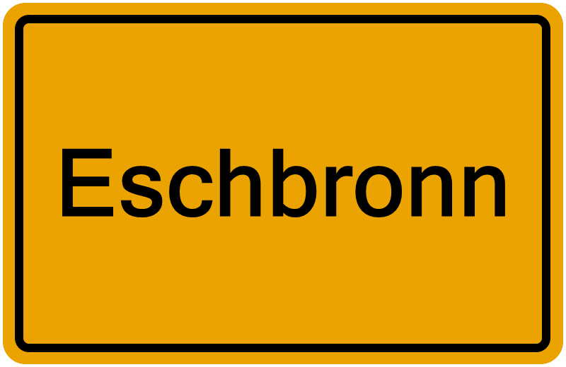 Handelsregisterauszug Eschbronn