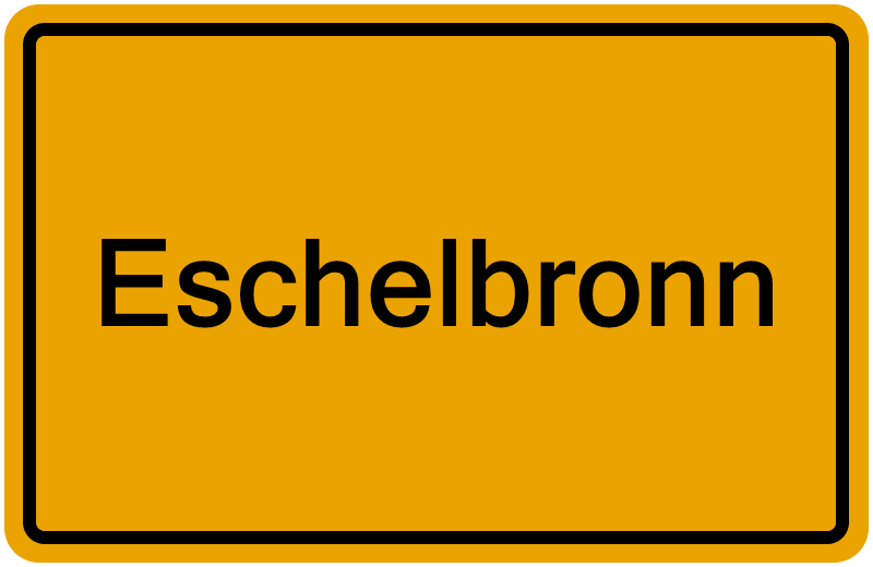 Handelsregisterauszug Eschelbronn
