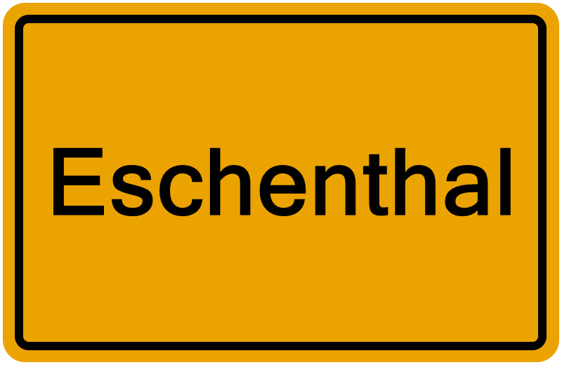 Handelsregisterauszug Eschenthal
