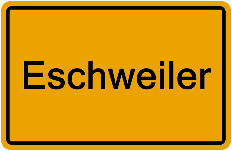 Handelsregisterauszug Eschweiler