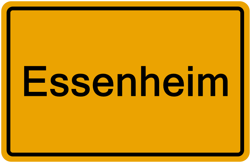 Handelsregisterauszug Essenheim