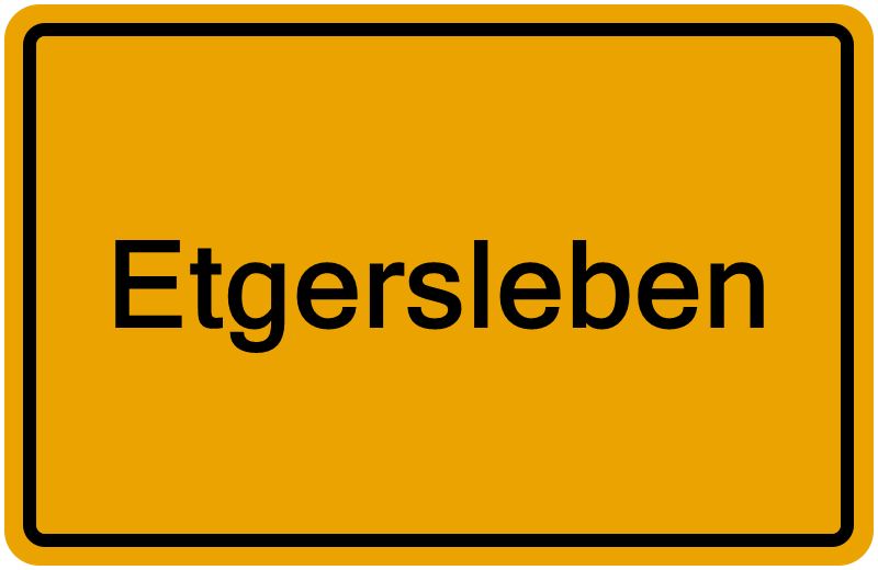 Handelsregisterauszug Etgersleben