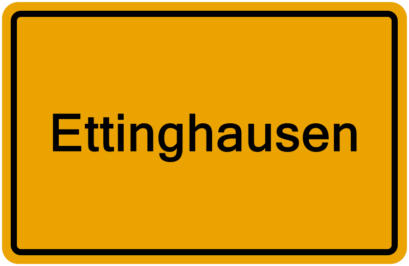 Handelsregisterauszug Ettinghausen