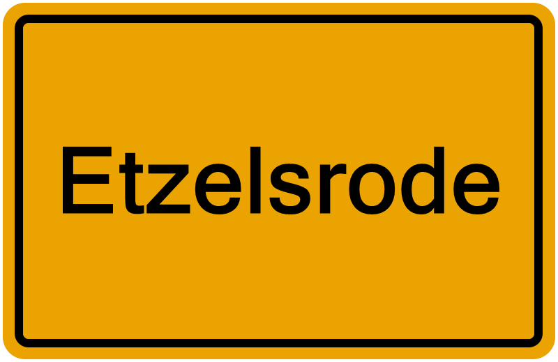 Handelsregisterauszug Etzelsrode