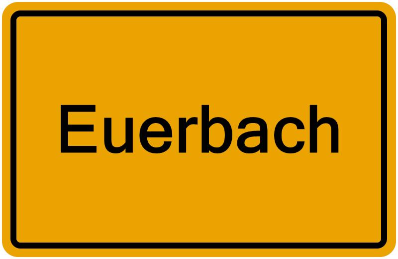 Handelsregisterauszug Euerbach
