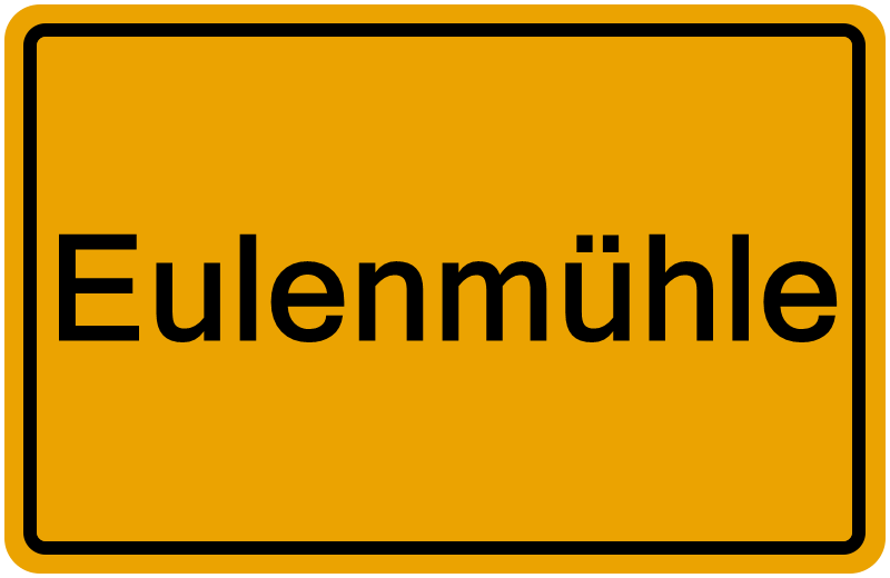 Handelsregisterauszug Eulenmühle