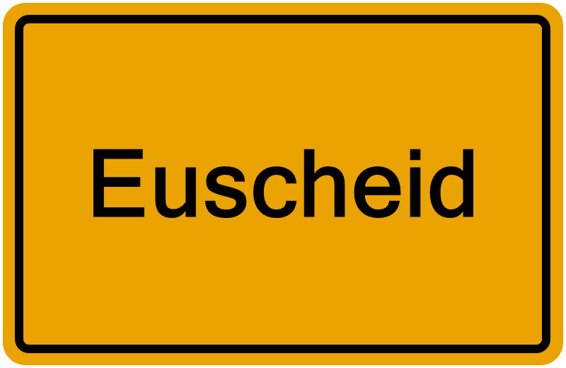 Handelsregisterauszug Euscheid