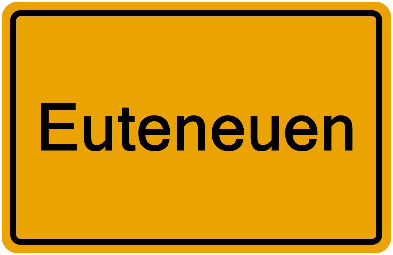 Handelsregisterauszug Euteneuen