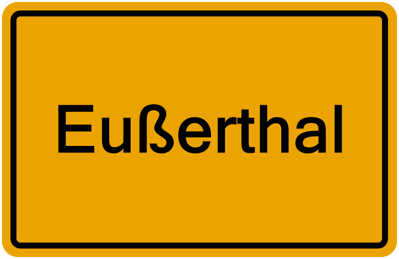 Handelsregisterauszug Eußerthal