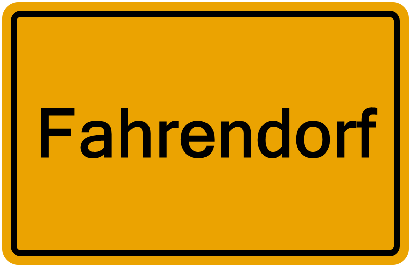 Handelsregisterauszug Fahrendorf