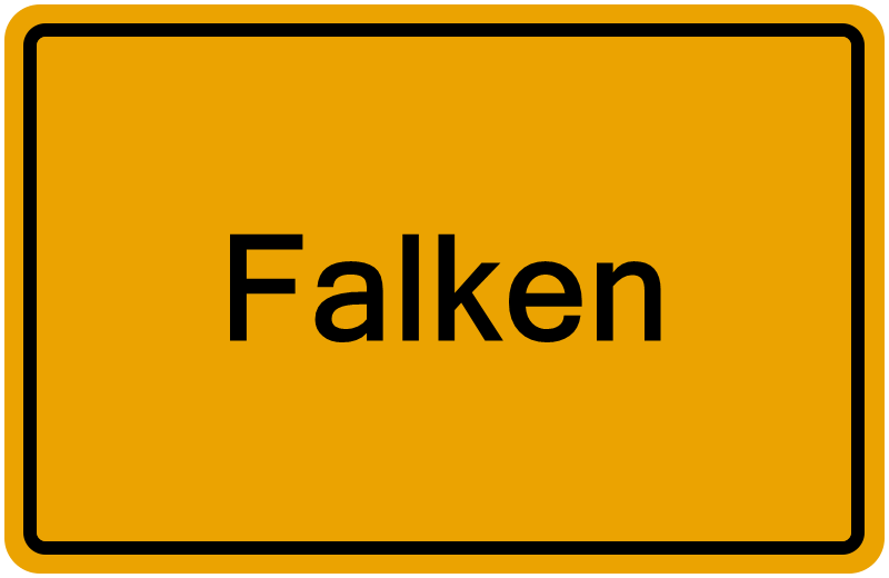 Handelsregisterauszug Falken