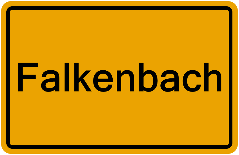 Handelsregisterauszug Falkenbach