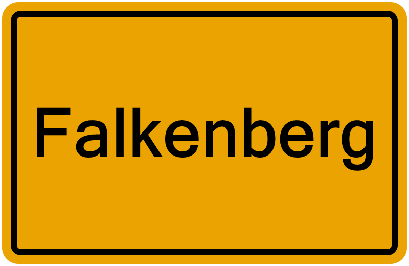 Handelsregisterauszug Falkenberg