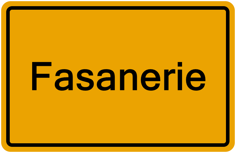 Handelsregisterauszug Fasanerie