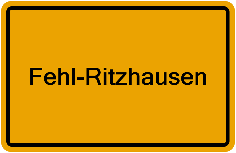 Handelsregisterauszug Fehl-Ritzhausen