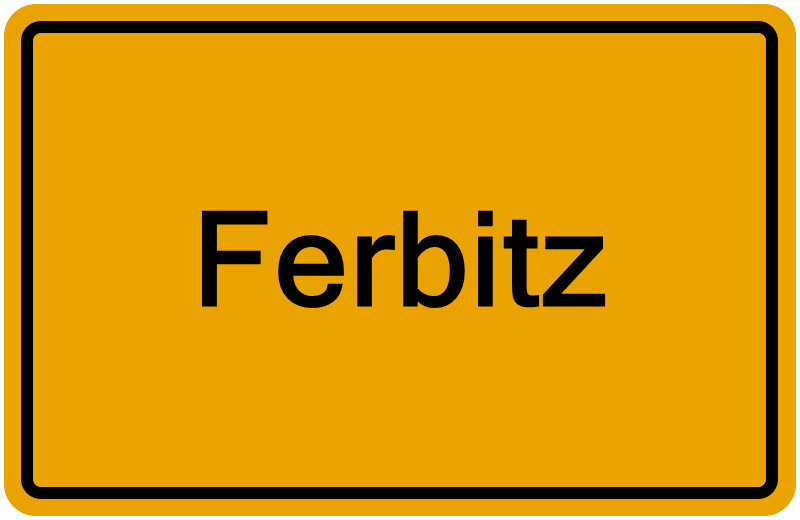 Handelsregisterauszug Ferbitz