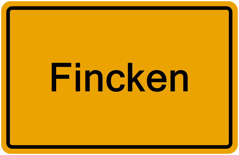 Handelsregisterauszug Fincken