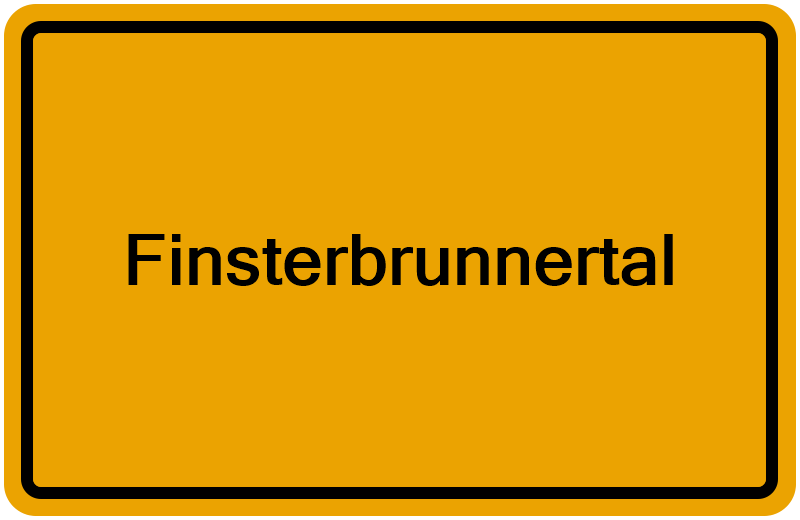 Handelsregisterauszug Finsterbrunnertal