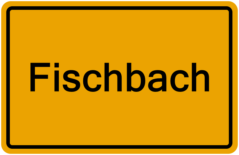 Handelsregisterauszug Fischbach