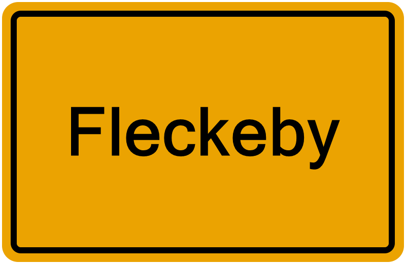 Handelsregisterauszug Fleckeby